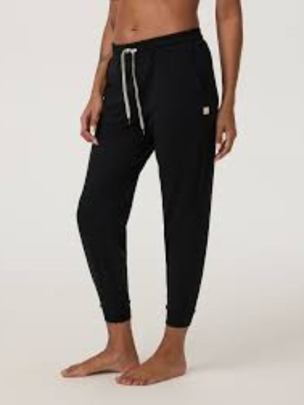 Vuori Performance Jogger Drawstring Pants, Black - Size XS